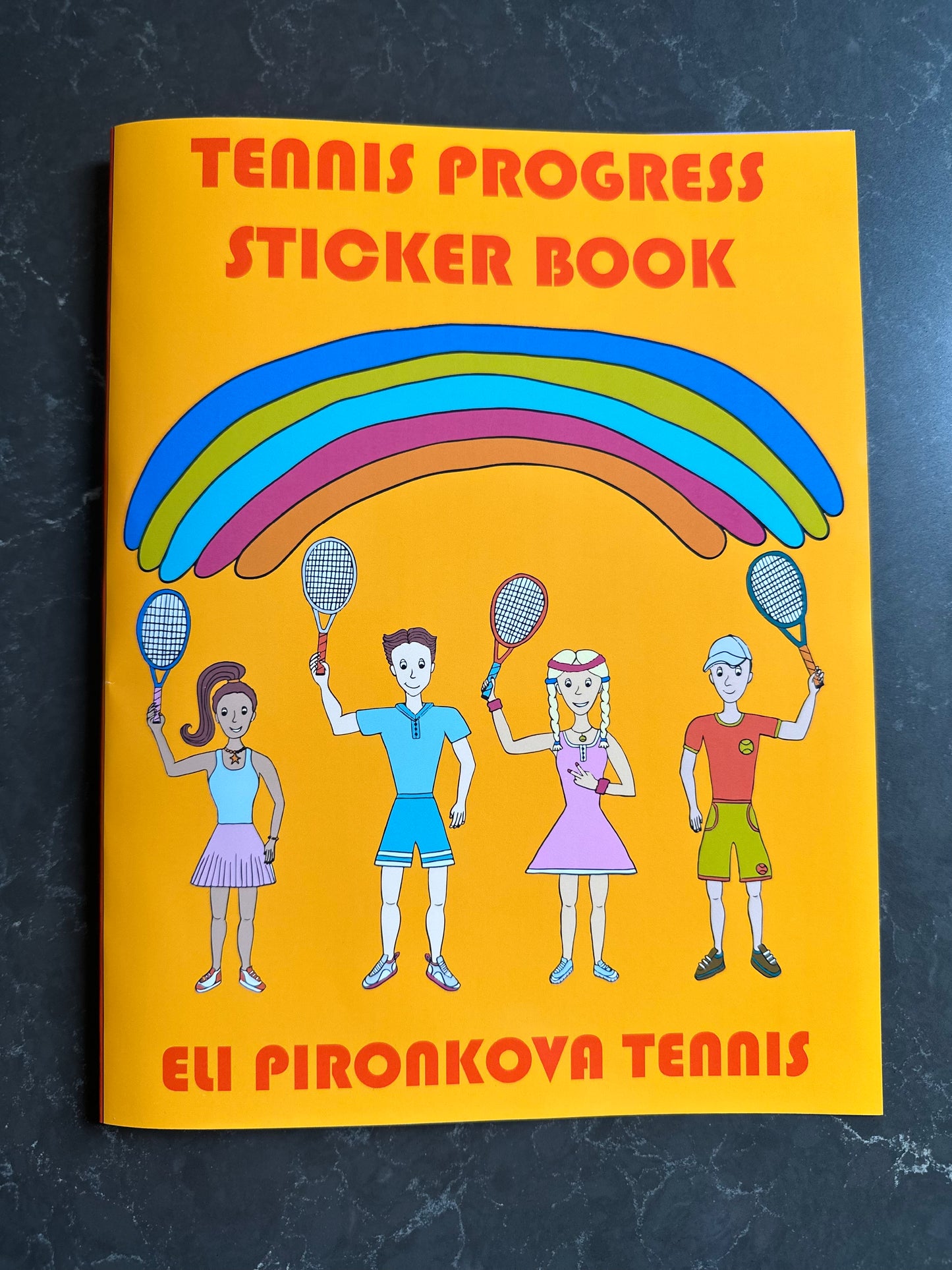 Tennis Progress Sticker Book System - Digital Files Bundle