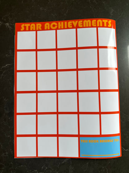 Tennis Progress Sticker Book System - Digital Files Bundle